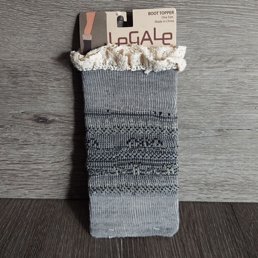 Legale Gray Boot Topper - Picture 1 of 4